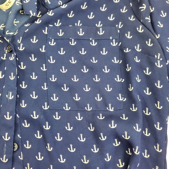 Express Portofino button up tunic S - Picture 6 of 10